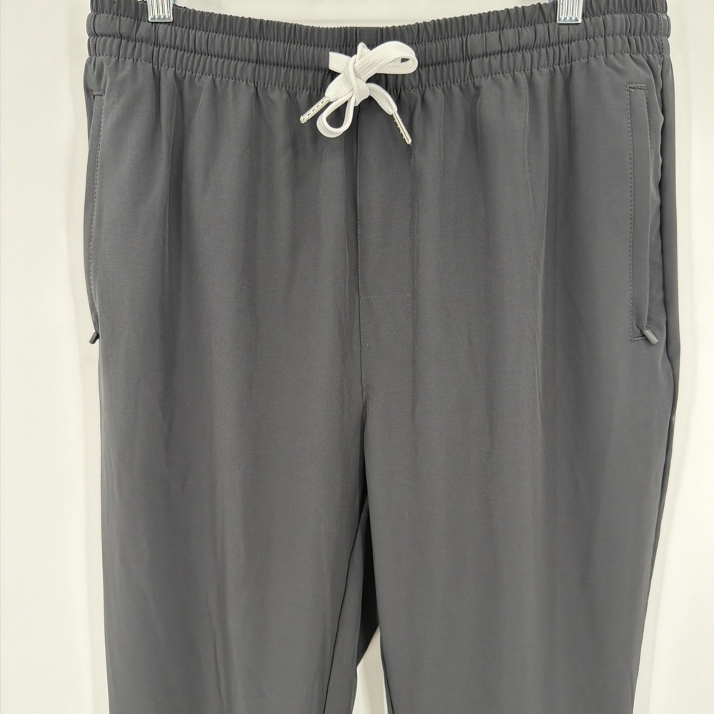 COVE USA Jogger Pants Men's XL Gray Athletic Gym Training Elastic Quick Dry